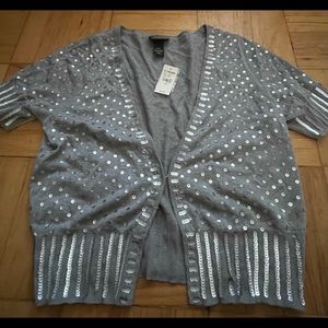 Lane Bryant Sequin Cardigan 14/16